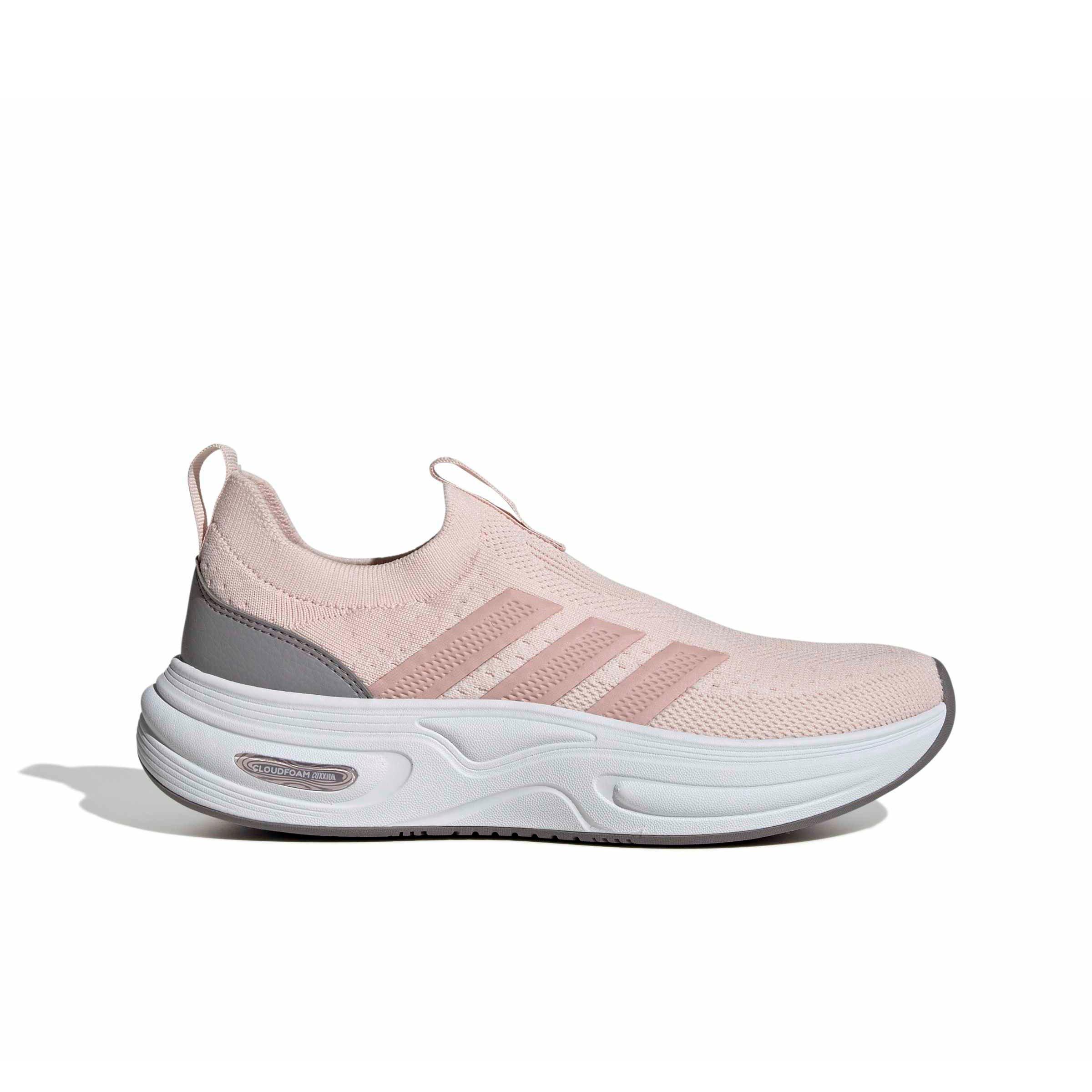 adidas Cloudfoam Cuxxion Sock "Wonder Quartz/Sandy Pink Metallic/Taupe Oxide" Women's Shoe - QUARTZ/PINK/TAUPE